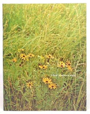 Original 1969 Woodstock Music & Art Fair Program