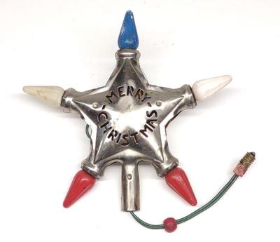 Vintage Noma Christmas Tree Topper Star