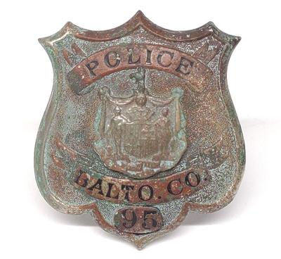 Early Baltimore County Police Badge
