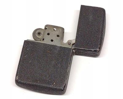 WWII US Army GI Black Crackle Zippo Lighter