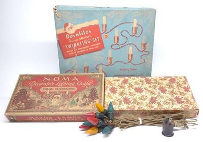 Vintage Christmas Lights (Noma,Dealites,Royalites)