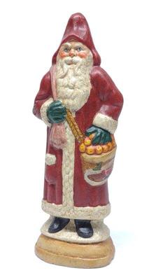 Vaillancourt Signed Folk Art Father Christmas