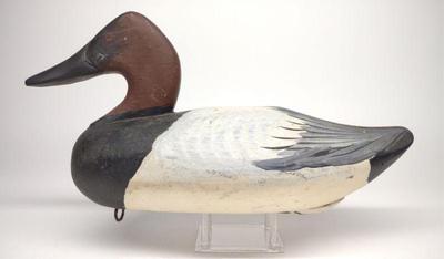 Jess Urie Canvasback Drake Duck Decoy
