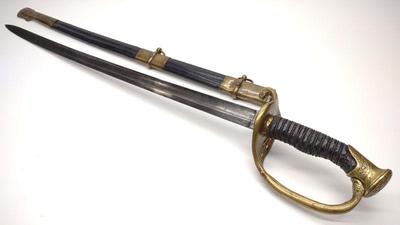 USN M1852 Officer's Ceremonial Sword & Scabbard