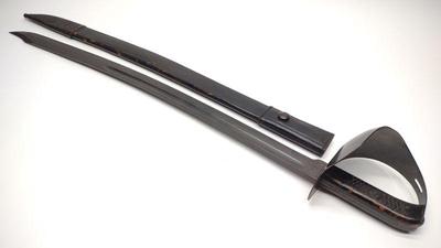 WWI USN M1917 Boarding Cutlass & Scabbard