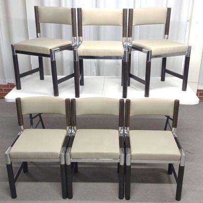 6 Designer Roche Bobois Dining Chairs