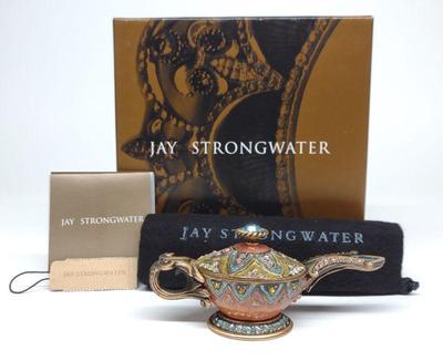 Jay Strongwater Genie Lamp Pill Box