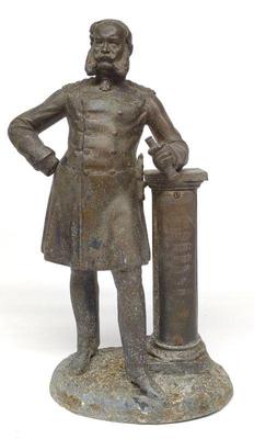 1871 Wilhelm I Franco-Prussian War Bronze Statue