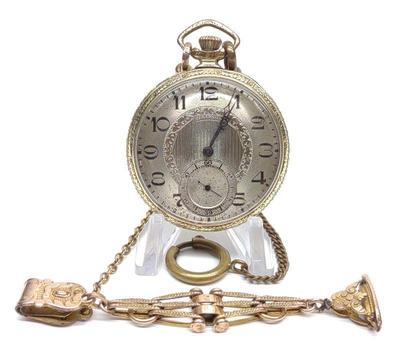 1920 Illinois Model 3 14k Gold Filled Pocket Watch