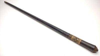 35.5" Antique Gadget Cane Sword Walking Stick
