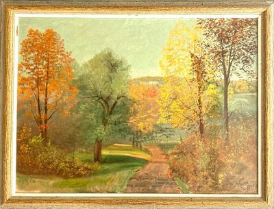 N.A. Moore,  1888, 13 x 18 inches