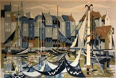 Simon Chaye tapestry, 47 x 68 in.