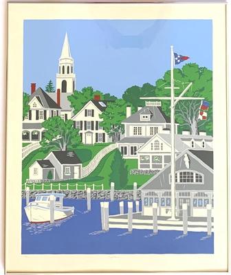 Eric Holch numbered print, 28 x 34 in.