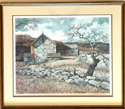 Signed Eric Sloane artist proof 