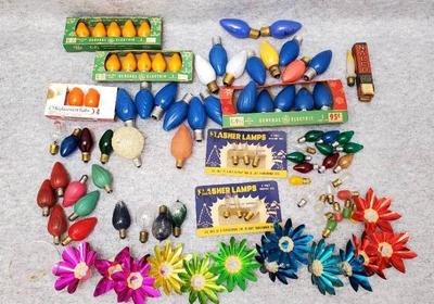 Christmas light collectors replacement bulbs reflectors