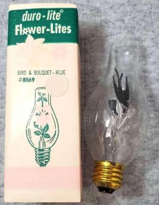 Duro lite flower lite bird bouquet light bulb
