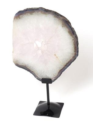 Lot 328 rare agate amethyst slab from brazil