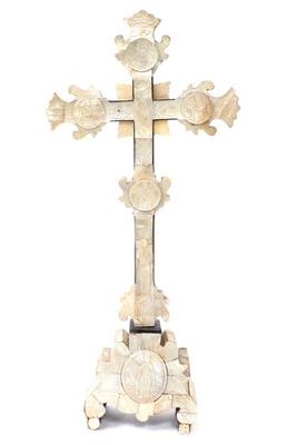 Lot 280 standing mop holyland jerusalem cross 18th 19th c.