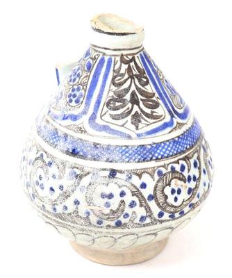 Lot 335 islamic mamluk jug 14th 15th c.