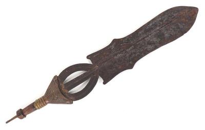 Lot 93 ceremonial warrior s short sword, congo