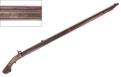 Lot 153 antique japanese tanegashima' percussion rifle