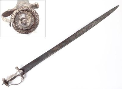 Lot 48 indian firangi or dhup tulwar sword