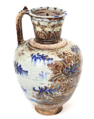 Lot 332 medieval raqqa lusterware vessel 12th 13th c.