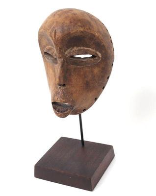 Lot 474 african lega mask bwami society ceremonies