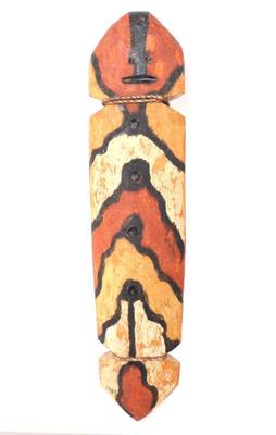 Lot 342 polychrome painted rare firestarter bagu