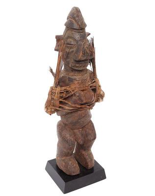 Lot 488 african magic fetish statue yaka peoples