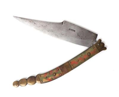 Lot 20 french albacete navaja folding knife mid 19th c.