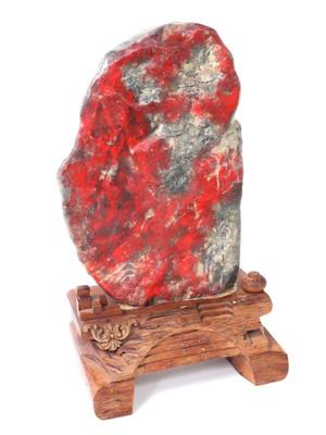 Lot 396 chinese chicken blood scholars stone