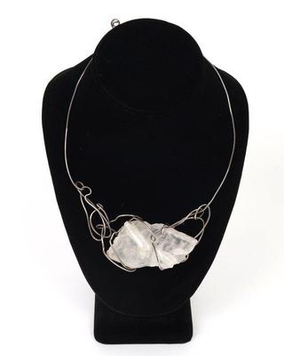 Lot 263 extraordinary wire wrapped crystal necklace by kazuko oshima