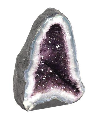 Lot 300 fine arched cathedral amethyst geode