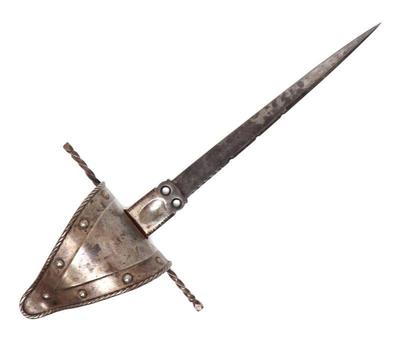 Lot 32 main gauche dagger 17th c. style