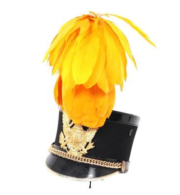 Lot 174 u s. ny military academy shako dress hat