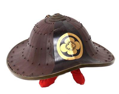 Lot 165 japanese jingasa helmet