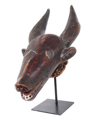 Lot 466 exceptional antelope headdress ejagham peoples