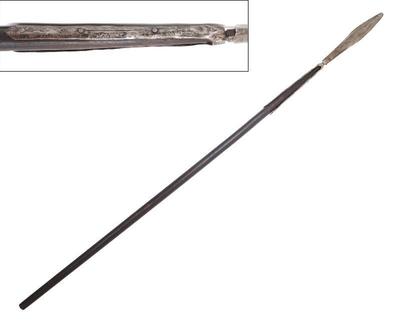 Lot 34 european period spear 16 17th c.