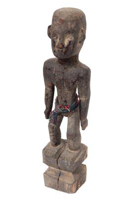 Lot 448 old primitive philippines standing bulul rice god
