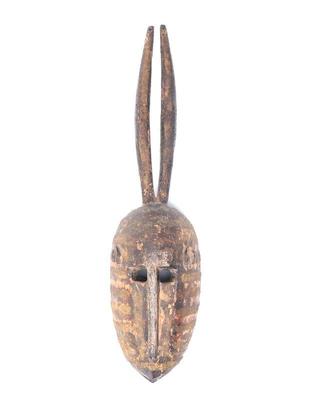 Lot 464 mossi horned mask burkina faso