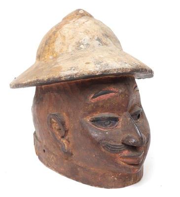 Lot 479 gelede helmet mask yoruba peoples