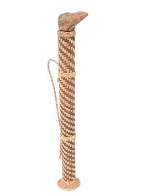 Lot 452 unique vintage filipino bamboo rattan quiver