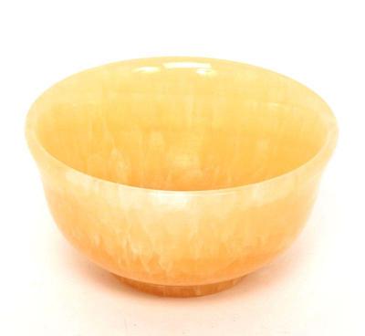 Lot 320 gorgeous honey agate polished bowl