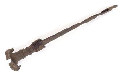 Lot 102 lionhead luristan iron short sword