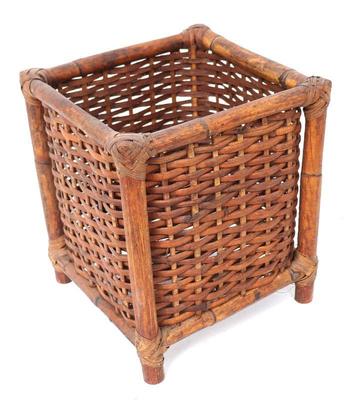 Lot 458 handmade filipino bamboo rattan basket