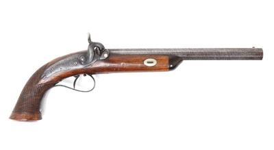 Lot 148 english dueling pistol by lewis tomes