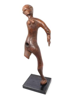 Lot 482 makonde abstract female statue tanzania