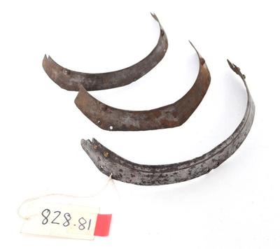 Lot 211 three elements of armour 16th c.