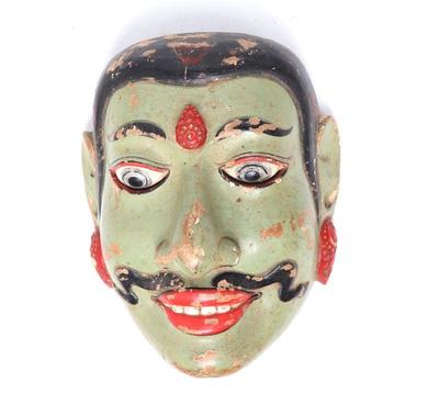 Sale Photo Thumbnail #325: Lot 337 nicely painted balinese dance mask